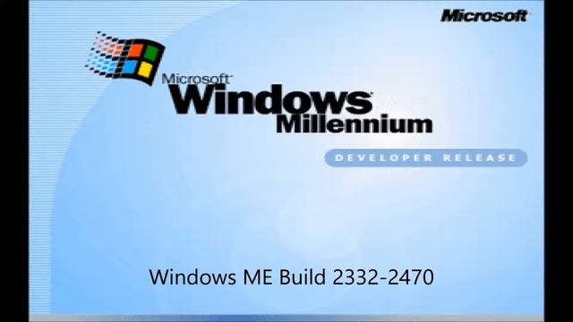 Windows ME Build 2332-2470 Sounds смотреть онлайн