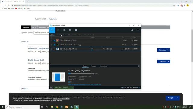 How to install Epson f170 Printer Drivers | Setup Epson f170 printer drivers windows 10/8/7 Fixed смотреть онлайн