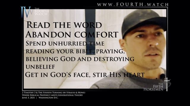 6.3.2021 - 2 Timothy chapter 3 - Biblical Prophecy & The Fourth Turning by Strauss & Howe смотреть онлайн