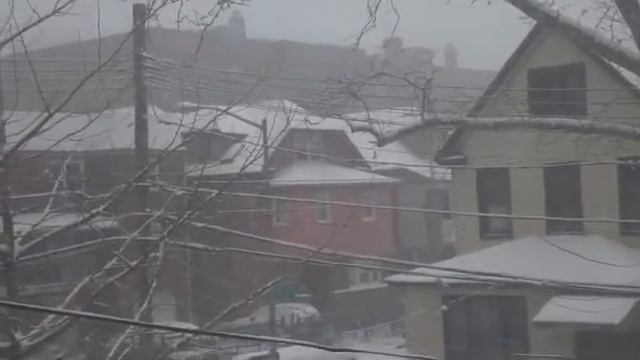 Winter Snow Storm 2010 Nyc .. out my window part 2 смотреть онлайн