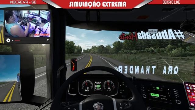 Continuação da viajem - Scania R / RC BRASIL - ETS2 1.49 / G29 смотреть онлайн