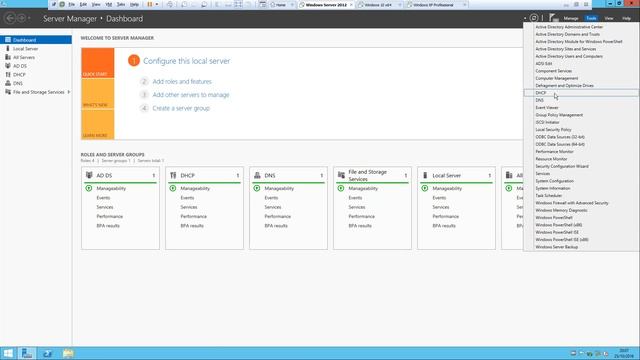 Configuracion de un servidor de DHCP en Windows Server 2012 R2 смотреть онлайн
