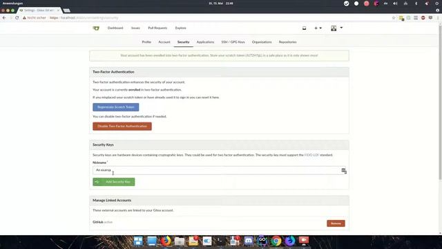 Gitea - FIDO U2F Demo смотреть онлайн