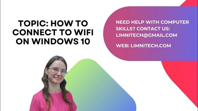 How to connect to WIFI on Windows 10 смотреть онлайн
