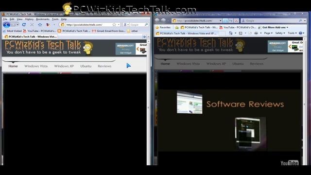 Internet Explorer 8 RC1 vs Firefox 3.1 Beta смотреть онлайн