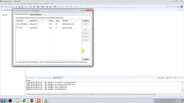 setting up android SDK and Virtual Device смотреть онлайн