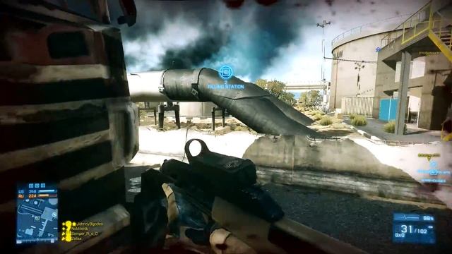 Battlefield 3 - Operation Firestorm - Mini Squad 25:4 (1080p)(German) смотреть онлайн