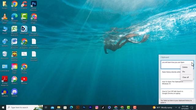 How To Open The Clipboard in Windows 10 | Copy And Paste History смотреть онлайн