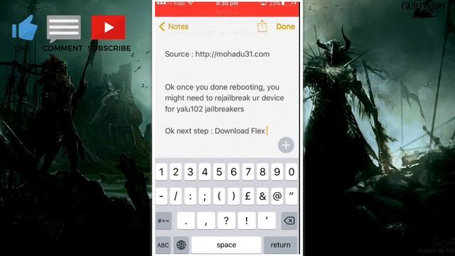 How To fix iGameGuardian on IOS 10.1.1 - 10.2 смотреть онлайн