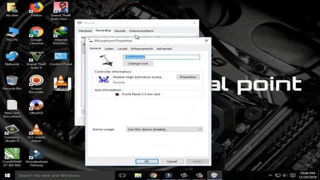 how to boost microphone volume in windows 10|8|7 |urdu hindi | #uatechnicalpoint смотреть онлайн