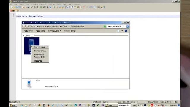 SensoDuino:Establish a Bluetooth Connection to a Windows PC (HOW CONNECT) смотреть онлайн