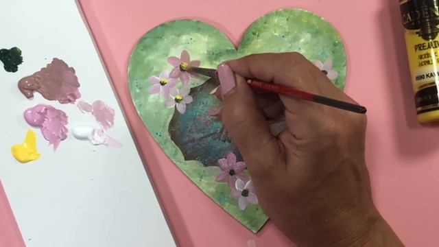 Pintar sobre madera, Una forma fácil y romántica / Técnica Fácil смотреть онлайн