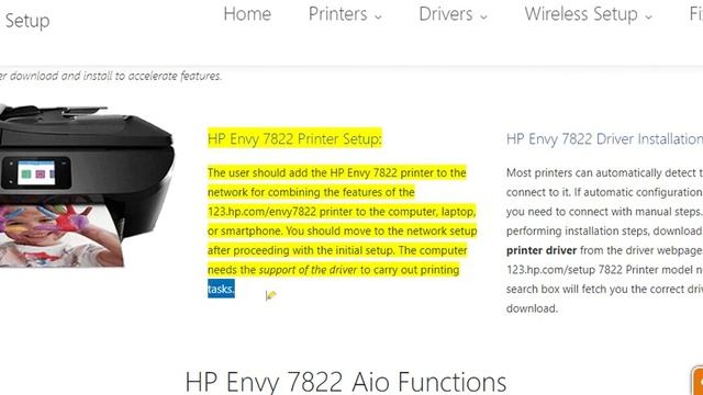 HP Envy 7822 printer setup | Unbox HP Envy 7822 printer | Wi-Fi setup смотреть онлайн
