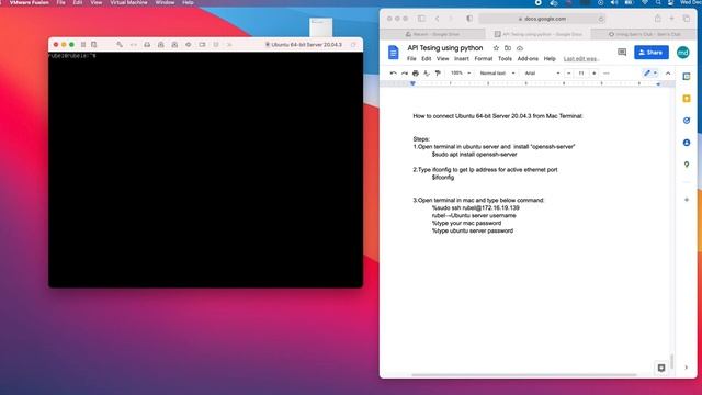 How to SSH into a Ubuntu Server From Your Mac Terminal смотреть онлайн
