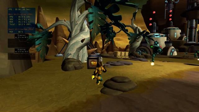 Rpcs3 Rachet and clank HD, Vulkan, PPU LLVM,SPU ASMJIT смотреть онлайн