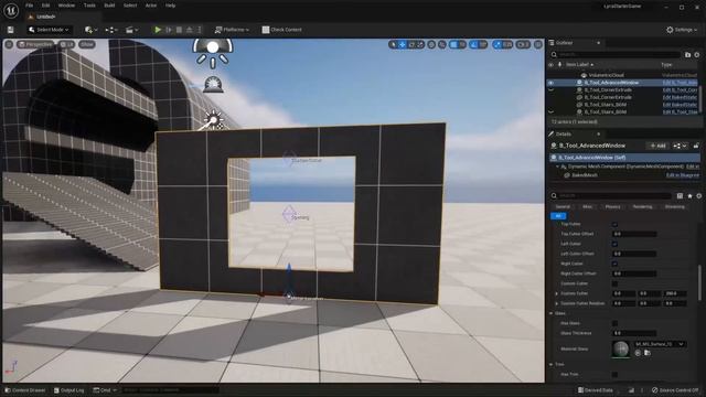 Unreal Engine 5 Lyra Project Procedural Mesh Tutorial смотреть онлайн