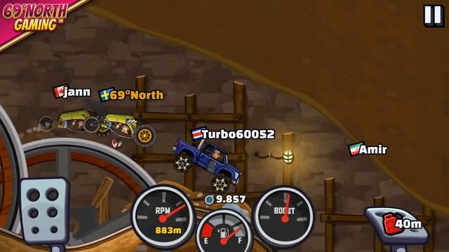 Hill Climb Racing 2 | New Backwater Cup! | Gameplay 55 | 69°NORTH GAMING смотреть онлайн