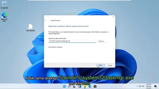 Buat Shortcut Task Manager di Desktop pada Windows 11 смотреть онлайн