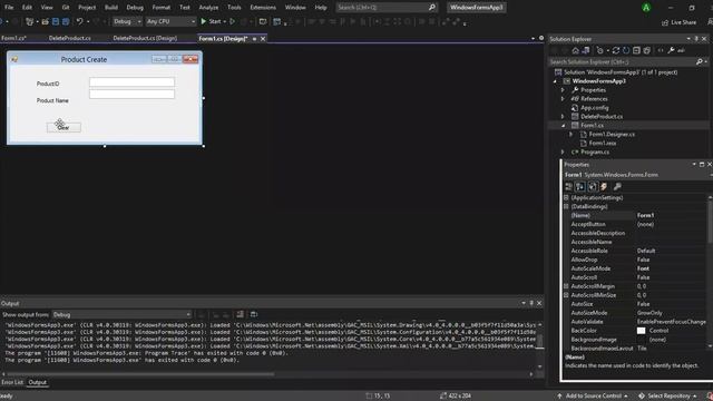Windows forms Application Development using visual studio 2022 C# 03 смотреть онлайн