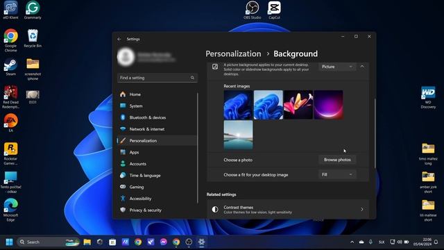 How to change desktop background on Windows 11 смотреть онлайн