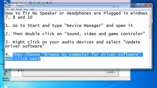 346 How to fix No Speaker or Headphones are Plugged in Windows 7, 8 and 10 смотреть онлайн