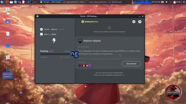 How To Create Bootable Pendrive On Kali Linux 2021.4 || Using Balena Etcher смотреть онлайн