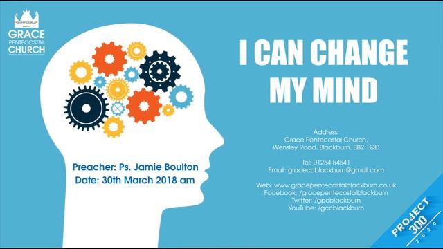 Ps. Jamie Boulton - I Can Change My Mind (30th March 2018 am) смотреть онлайн