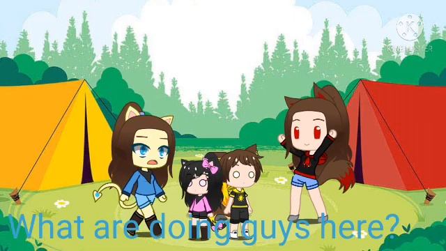 Me Playing Minecraft In Gacha Club (part 2)