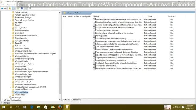 How to enabled Windows Defender by Group Policy in Windows 10 смотреть онлайн