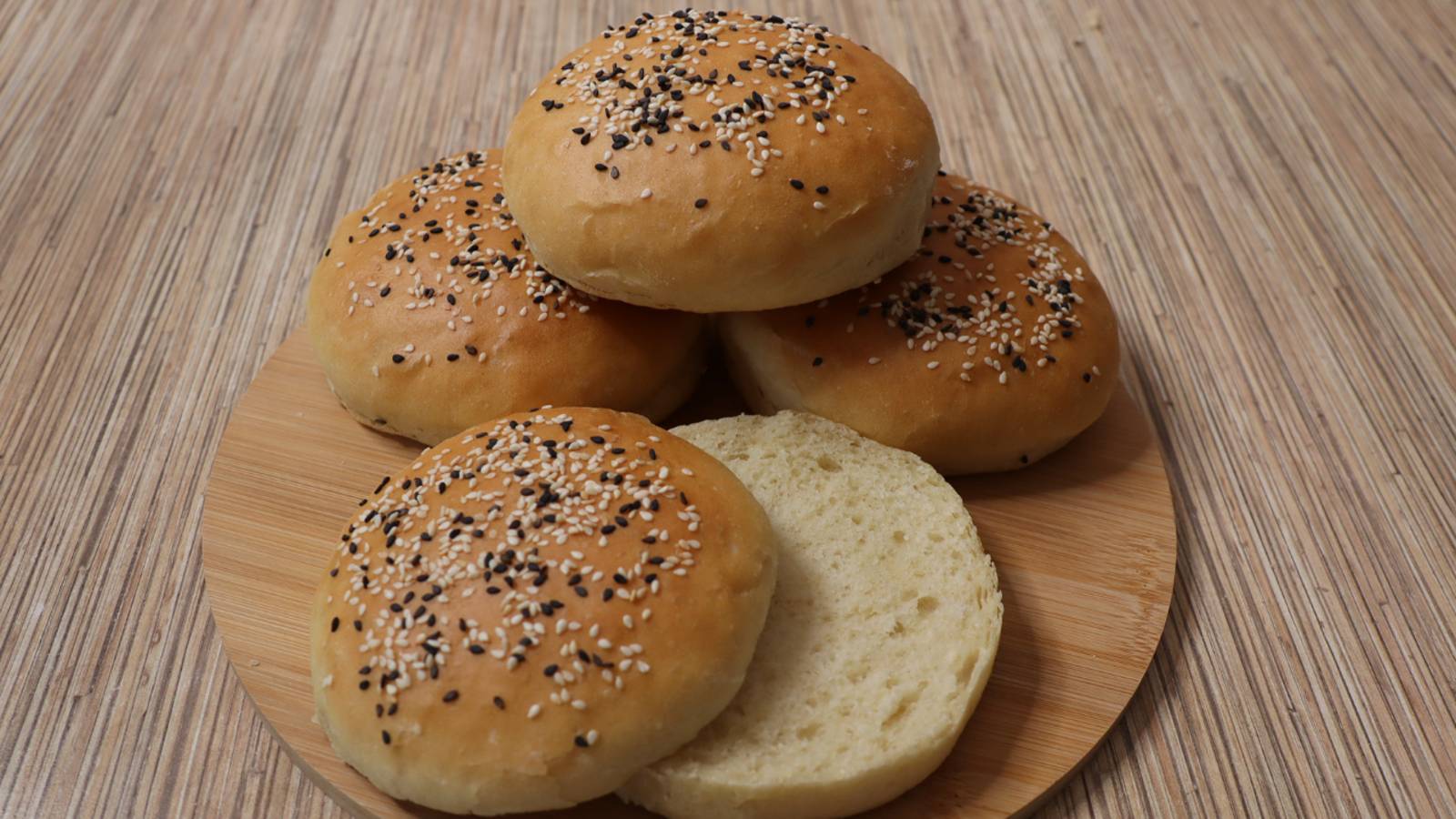 БУЛОЧКИ ДЛЯ БУРГЕРОВ, гамбургеров | Хлебные булочки своими руками. смотреть онлайн