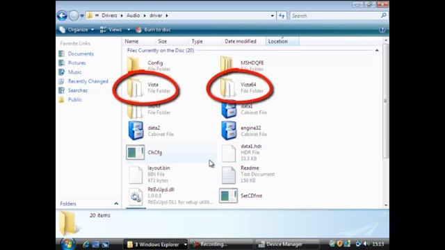 Windows Vista Device Manager 1280x720 смотреть онлайн