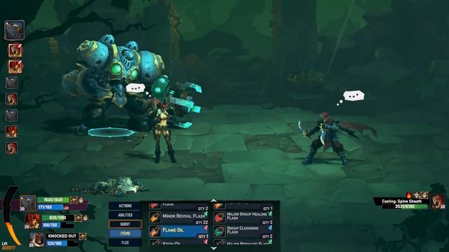 Battle Chasers: Nightwar Gameplay - Caldeus смотреть онлайн