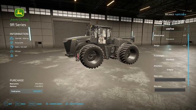 FS22 John Deere 9R v1.0.0.1 🔹by Levis 🔹WITH DOWNLOAD LINK🔹 4K 🔹 60FPS🔹 смотреть онлайн