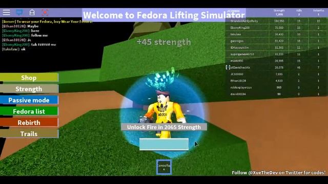 Fedora Lifting Simulator! смотреть онлайн