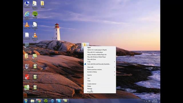 Rename a folder in Windows смотреть онлайн