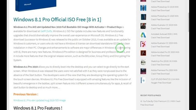 Windows 8.1 Pro AIO x64 ISO File With Key Free DownloadApplication смотреть онлайн