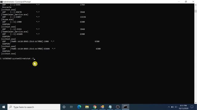 How To: Check what network ports are being used and by which program in Windows смотреть онлайн