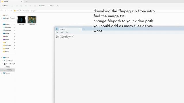 How to Merge Videos Lazy and Simple (2023) Windows 11 смотреть онлайн