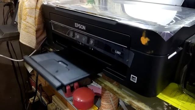 Epson printer 250l first time instalation in hindi смотреть онлайн