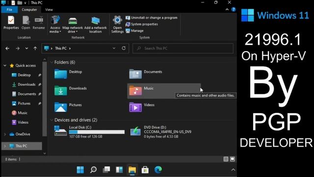 Hands on Windows 11 21996 1 by PGP DEVELOPER in Hindi смотреть онлайн