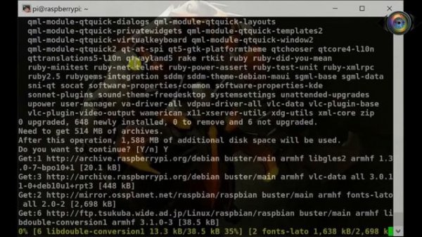 How to install KDE Desktop in Raspberry Pi OS lite