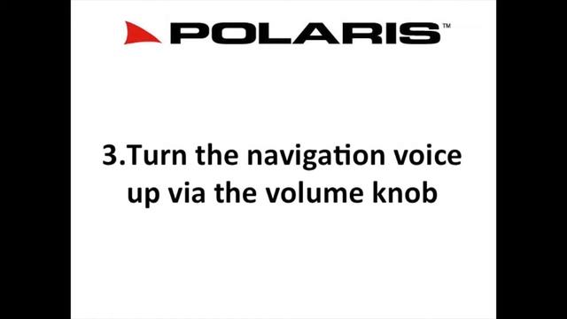 Polaris GPS - Whereis with Sygic platform: volume settings смотреть онлайн