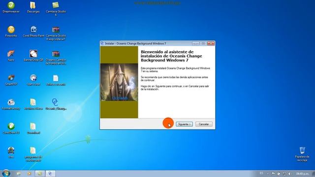 14.- Cambiar fondo a windows 7 starter смотреть онлайн