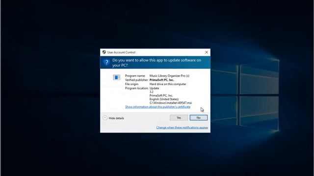 Uninstall Music Library Organizer on Windows 10 смотреть онлайн