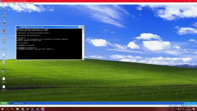 Windows XP - mazání systému32 смотреть онлайн