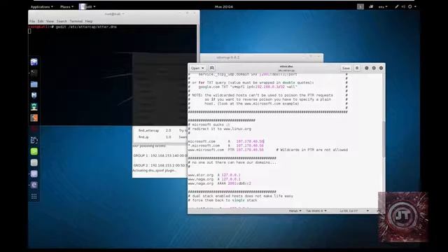 How to spoof DNS in linux смотреть онлайн