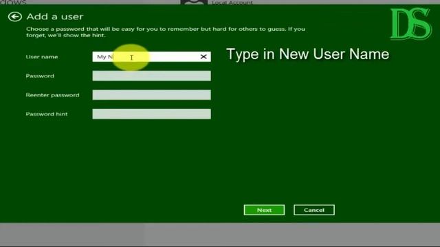 How to Create New User Account in Windows 8 using PC Settings | Definite Solutions смотреть онлайн