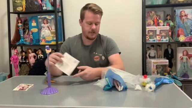 1991 Tyco The Little Mermaid Holiday Ariel  Doll Unboxing