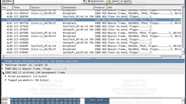 Curso de Hacking etico Wifi : 6 Captura de Peticiones ARP Wireshark en Acción смотреть онлайн
