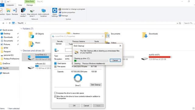 How to Delete Windows.Old Folder and Files (Windows 10) смотреть онлайн